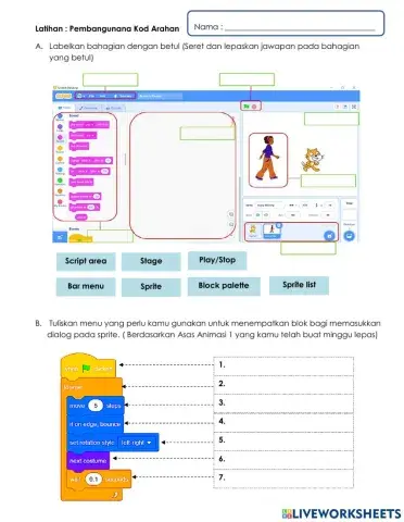 6.2.3 Pembangunana Kod Arahan