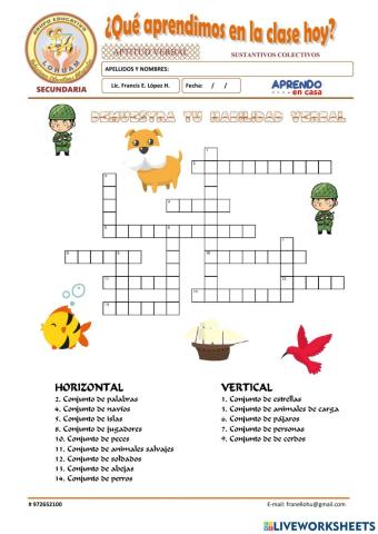 Sustantivos Colectivos