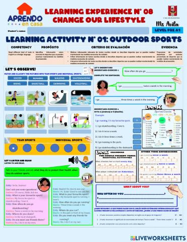 Outdoor sports