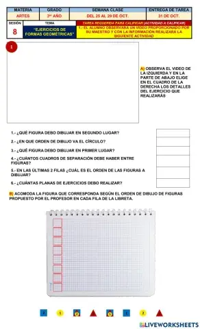 3o Ej. Dibujo Figuras Geométricas