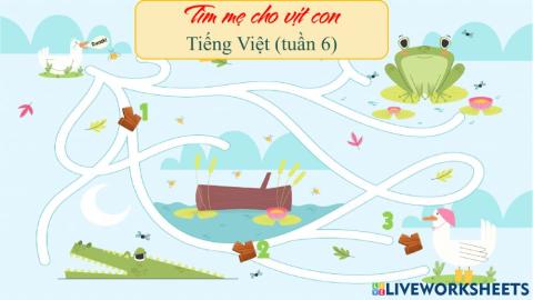 Ôn tập Tiếng Việt tuần 6