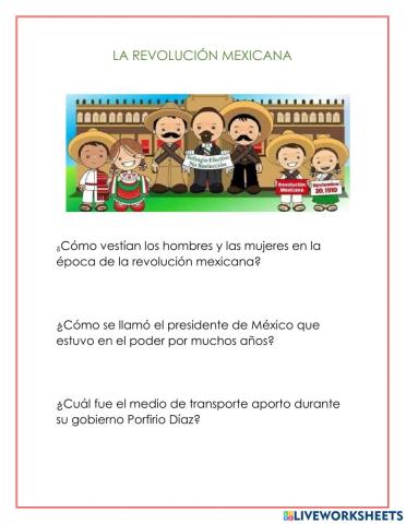 La Revolución Mexicana