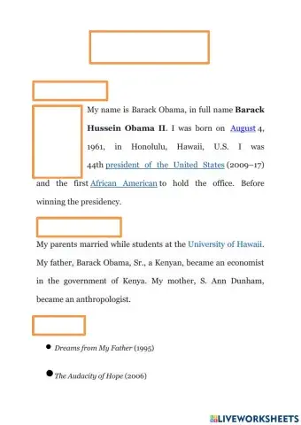 Feature of Autobiography