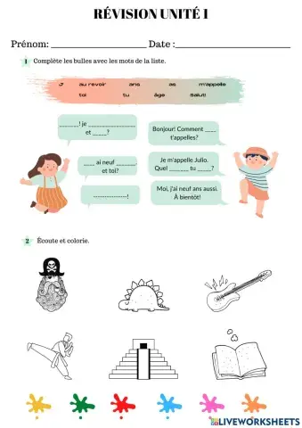 Révision unité 1