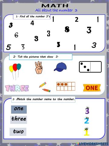 All about the number 3