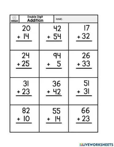 2-Digit addition