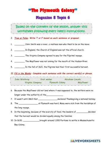 The Plymouth Colony M8 T6