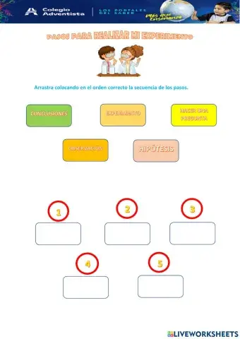 Pasos para experimentar