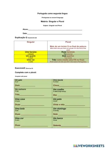 Português as a second Language