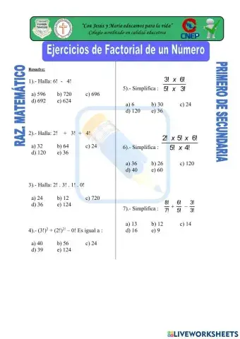 Factorial de un número