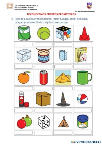 Cuerpos geométricos