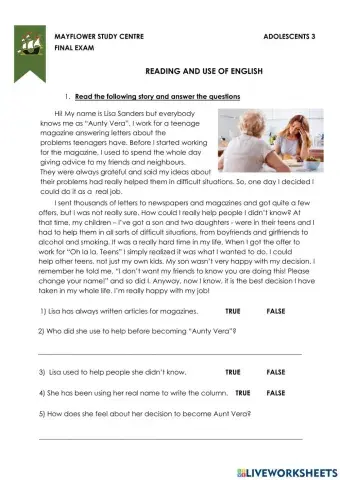 FE ADO3 reading comp