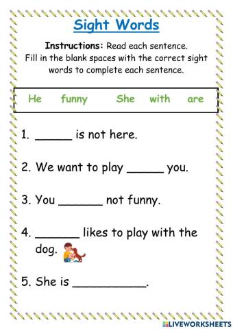 Sight Words