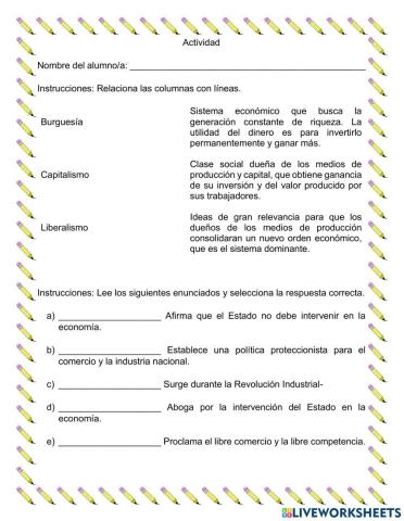 Mercantilismo y liberalismo