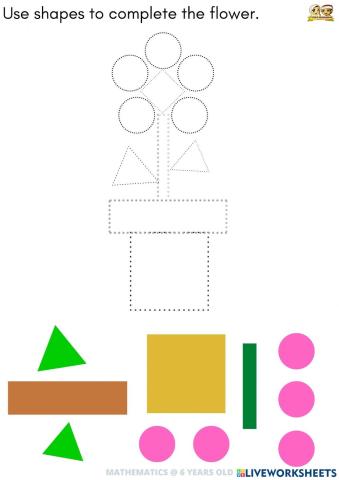 MATH : Shapes (6 tahun)