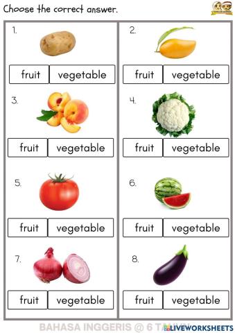 Bi : Fruit or vegetable