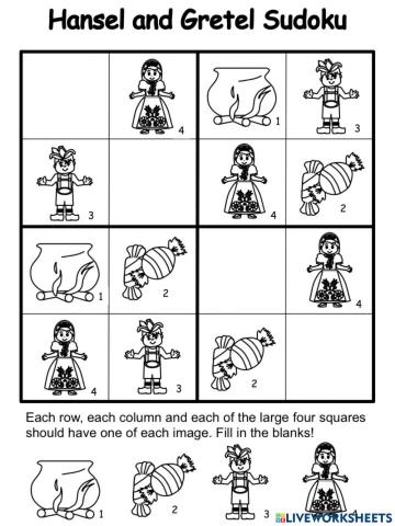 Hansel and Gratel Sudoku