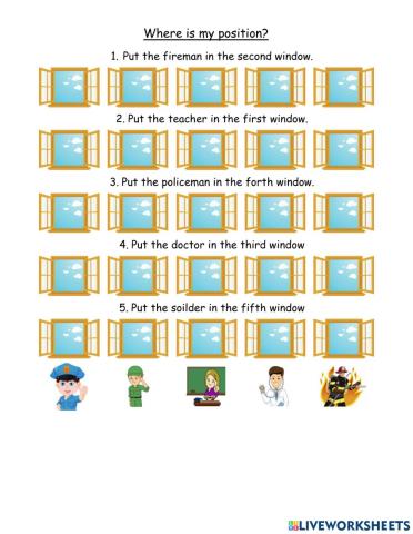 Ordinal Numbers and jobs