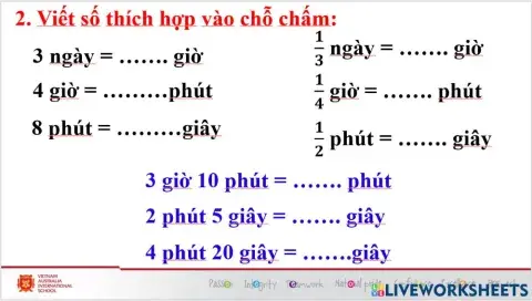 Tuần 5 - toán - thứ 2 - bài 2