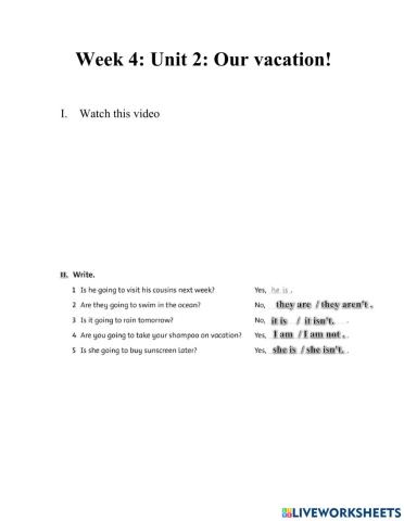 Family and friends 5- Unit 2- L2