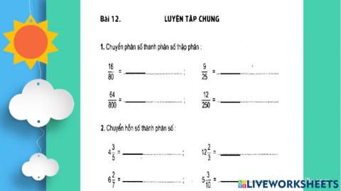 Bài tập toán thứ 5 (7 -10)