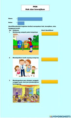 PKN hak dan kewajiban