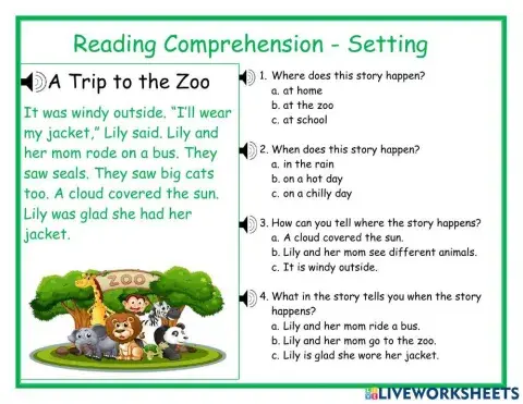 Reading comprehension-Setting DJ