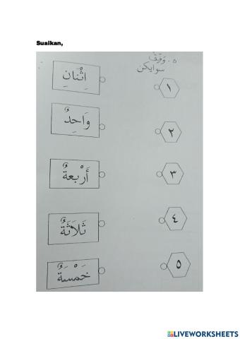 Bahasa  arab 5 thn