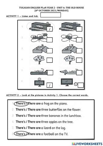 PLaN Superminds Unit 6: The Old House (Listening Wk2)