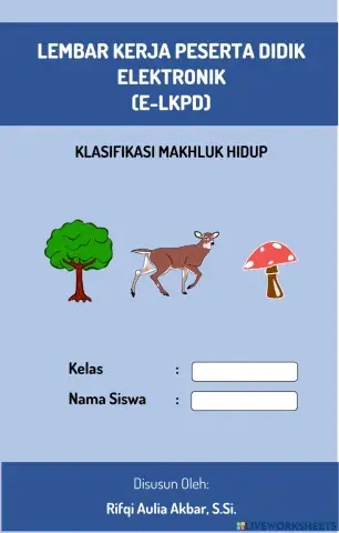 Klasifikasi Makhluk Hidup