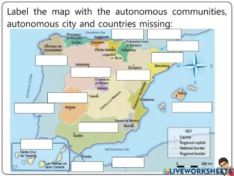 Spain Worksheets 1-4