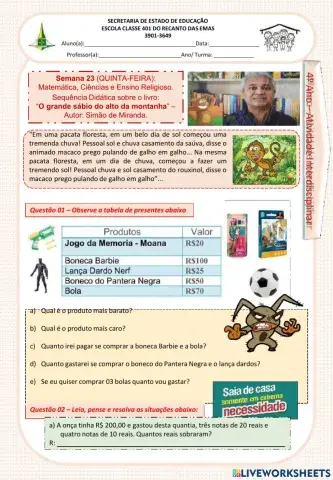 Semana 22 - Quinta-feira - 07-10