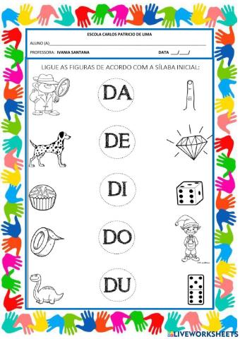 Palavras do a letra d