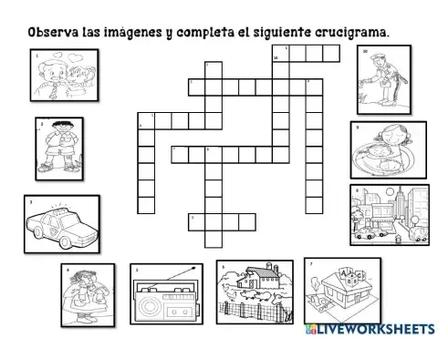 Crucigrama  Paco el chato