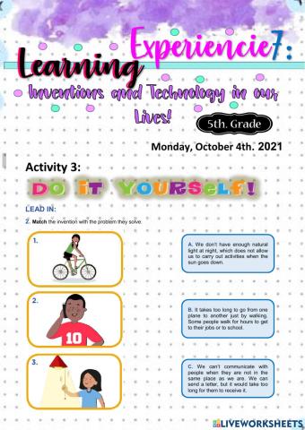 Activity 3 - week 27