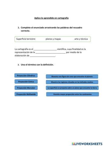 Proyecciones cartográficas