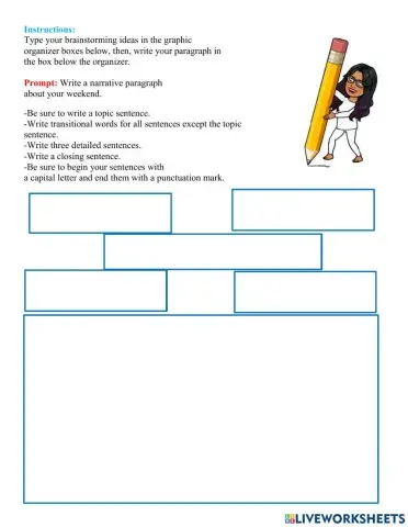 Narrative Paragraph - My weekend