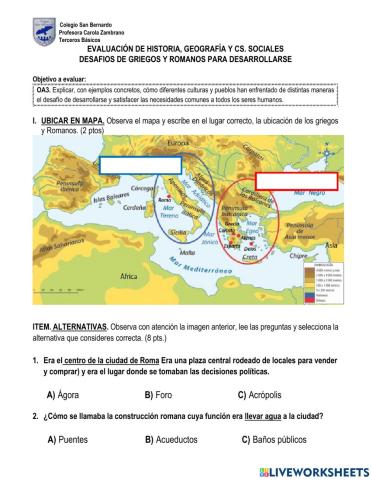 Evaluación final Historia