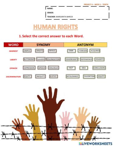 Project 4 - week 1 - tenth