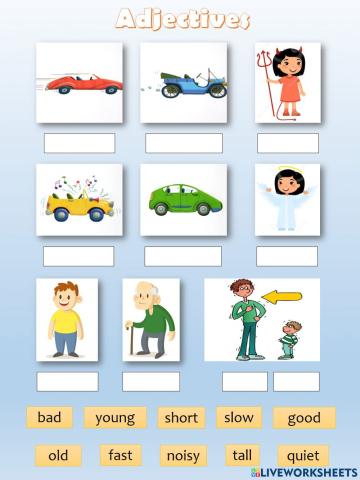 Adjectives: Opposites