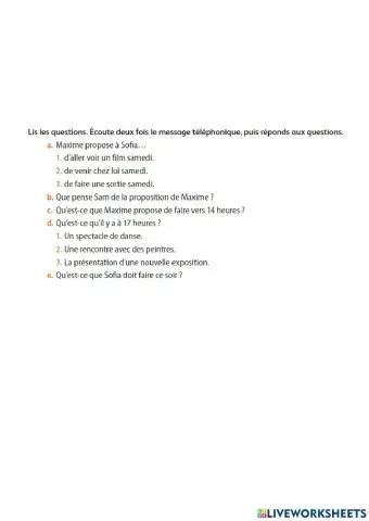 Co, module 4 leçon 1