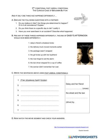 The curious case of benjamin button