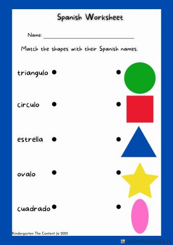 Shapes in Spanish