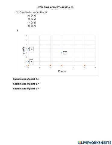 Maths1-starting activity