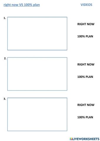 Analyze clips  - now vs plan
