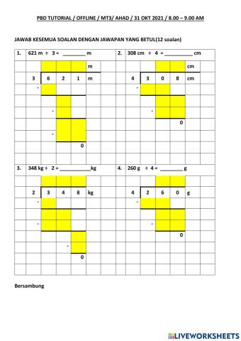 Bahagi panjang,jisim,isipadu cecair