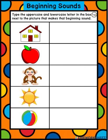 Beginning Sounds