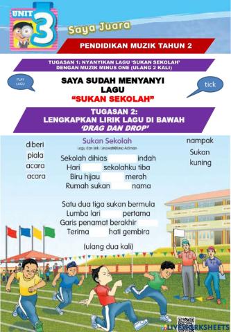 Tahun 2: Saya Juara