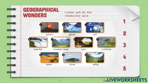 Geographical wonders