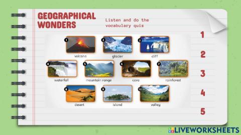 Geographical wonders